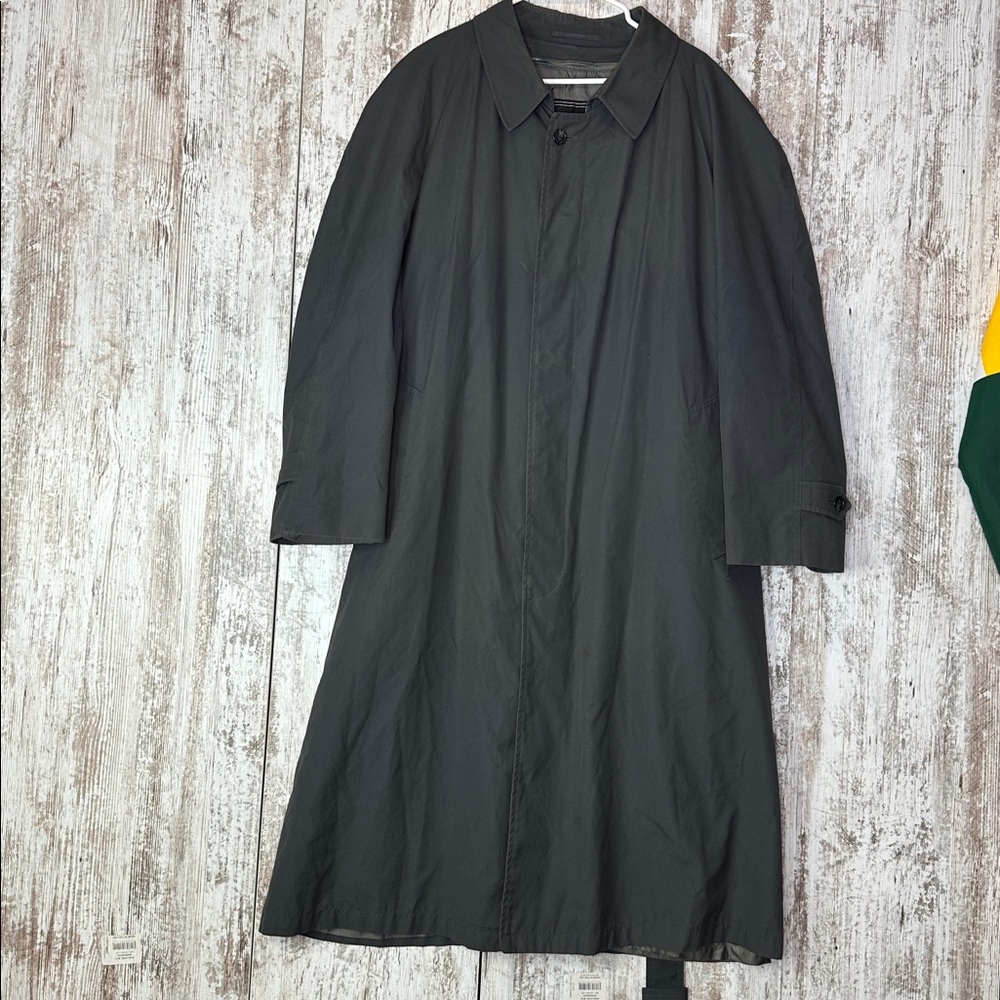 vintage christian dior monsieur trench coat size 44r